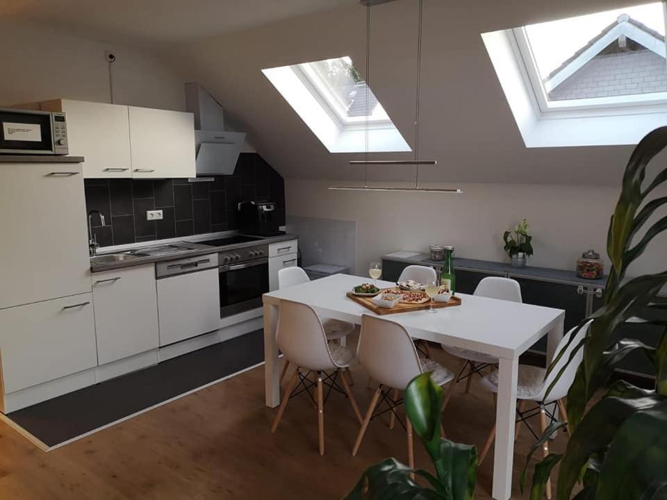 Haus Am Hang; Ferienwohnung Fernblick Stolberg  Kültér fotó