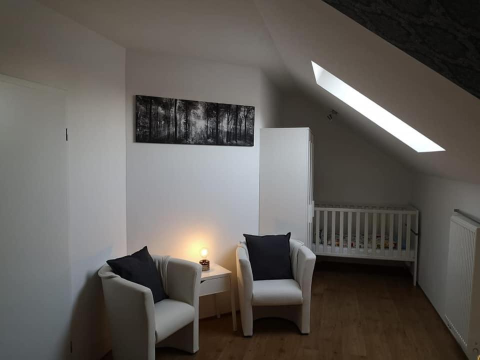 Haus Am Hang; Ferienwohnung Fernblick Stolberg  Kültér fotó