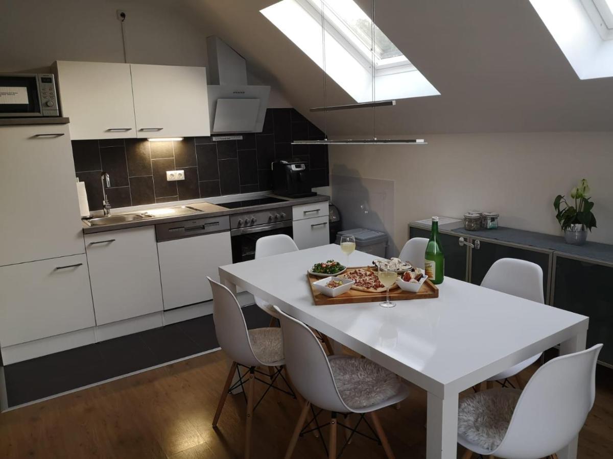 Haus Am Hang; Ferienwohnung Fernblick Stolberg  Kültér fotó