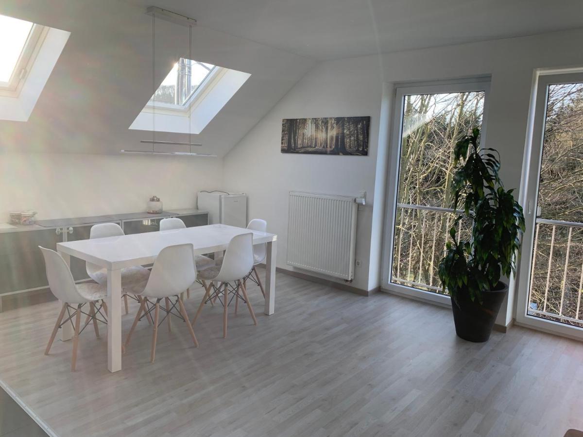 Haus Am Hang; Ferienwohnung Fernblick Stolberg  Kültér fotó